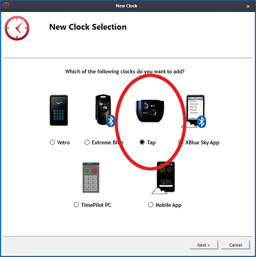 New Clock screen